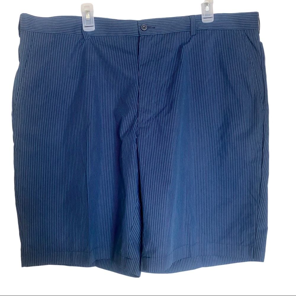 PGA Tour Men's Navy Pinstripe Golf Activewear Shorts 42